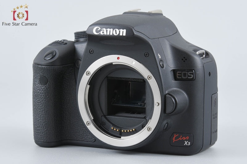 "Count 3,699" Canon EOS Kiss X3 / Rebel T1i / 500D 15.1 MP DSLR Camera Body