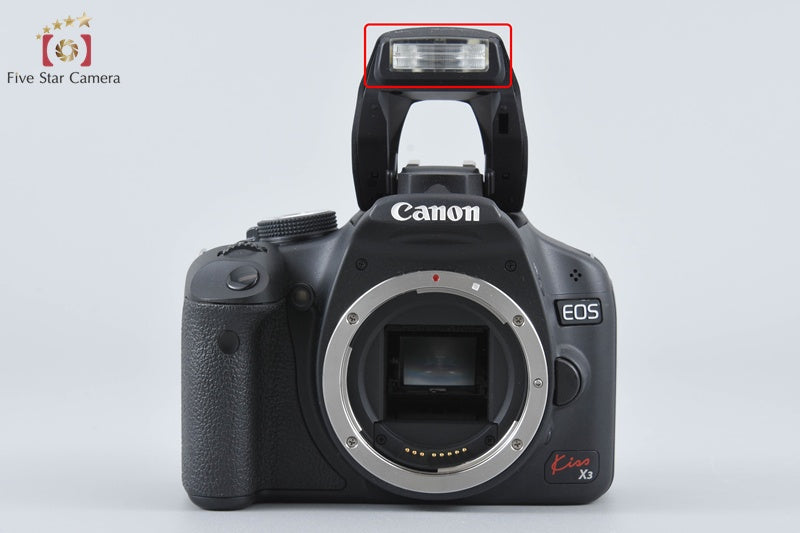 "Count 3,699" Canon EOS Kiss X3 / Rebel T1i / 500D 15.1 MP DSLR Camera Body