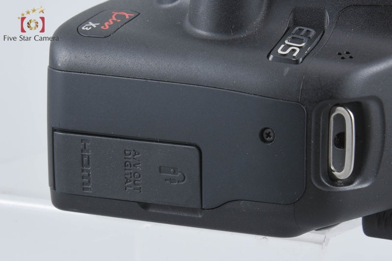 "Count 3,699" Canon EOS Kiss X3 / Rebel T1i / 500D 15.1 MP DSLR Camera Body