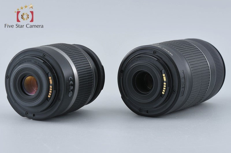 Count 5,176 Canon EOS Kiss X3 / Rebel T1i / 500D 15.1 MP 18-55 55-250 Lenses