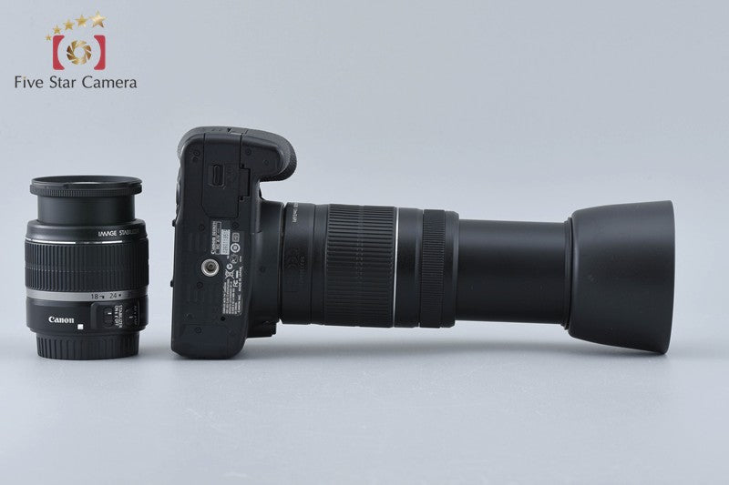 Count 5,176 Canon EOS Kiss X3 / Rebel T1i / 500D 15.1 MP 18-55 55-250 Lenses