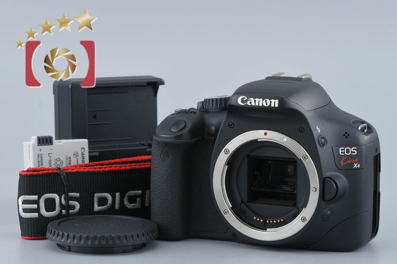 "Count 5,225" Canon EOS Kiss X4 / Rebel T2i / 550D 18.0 MP DSLR Camera Body