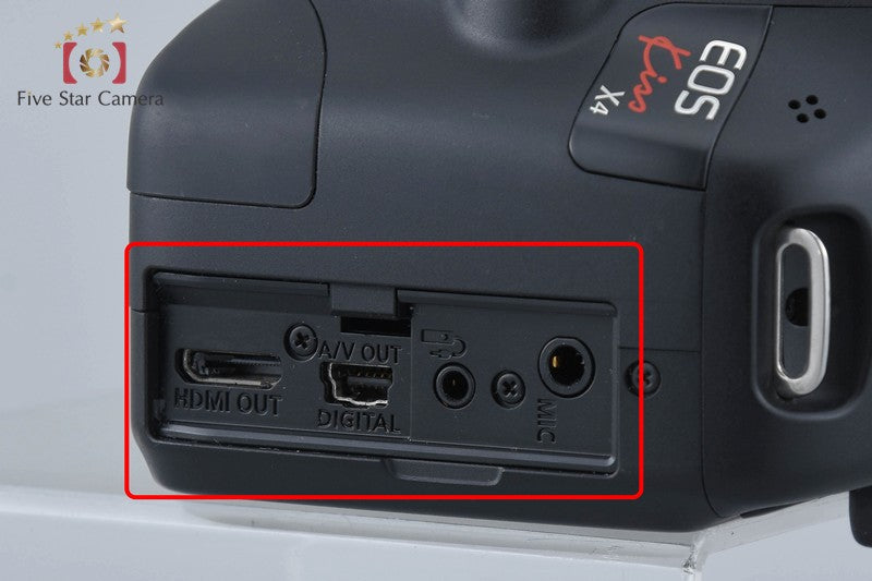 "Count 5,225" Canon EOS Kiss X4 / Rebel T2i / 550D 18.0 MP DSLR Camera Body