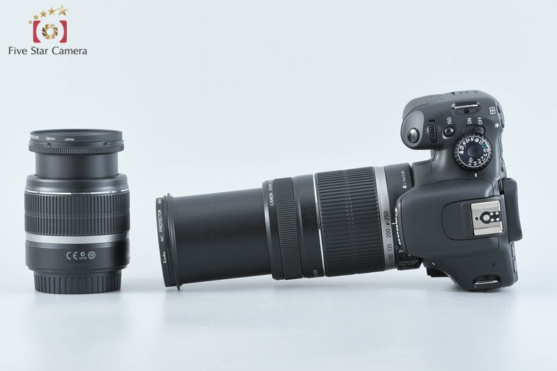 "Count 3,071" Canon EOS Kiss X4 / Rebel T2i / 550D 18.0 MP 18-55 55-250 Lenses