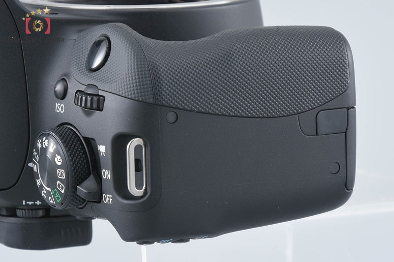 Count 396 Canon EOS Kiss X7 / Rebel SL1 / 100D Black 18.0 MP DSLR Camera Body