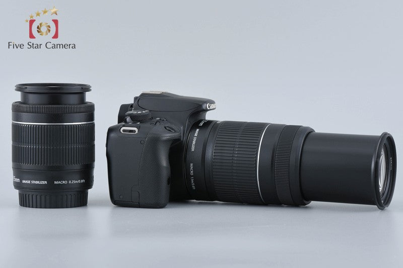 Canon EOS Kiss X7 / Rebel SL1 / 100D 18.0 MP 18-55 55-250 Lenses