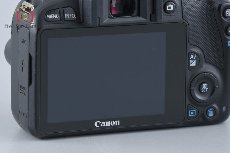 Canon EOS Kiss X7 / Rebel SL1 / 100D 18.0 MP 18-55 55-250 Lenses