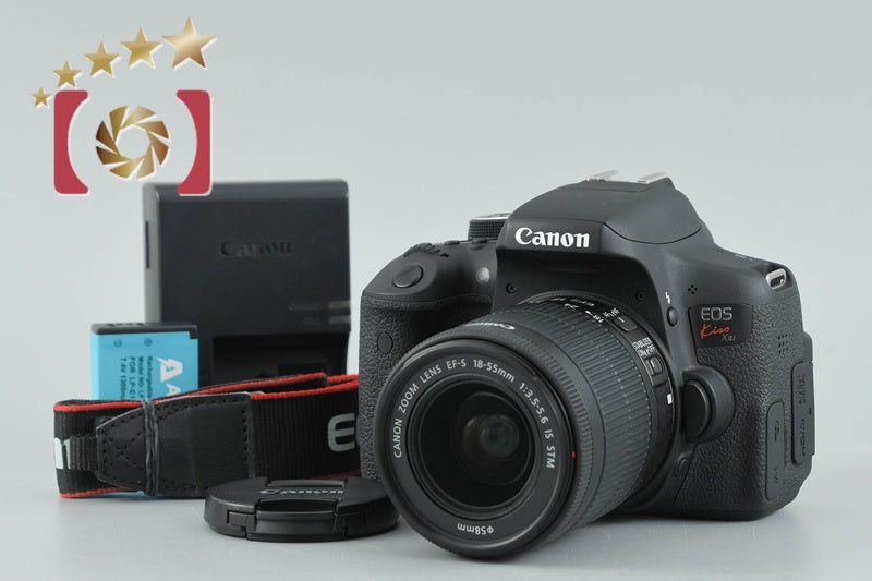 Count 4,898 Canon EOS Kiss X8i / Rebel T6i / 750D 24.2 MP DSLR EF-S 18-55 Lens