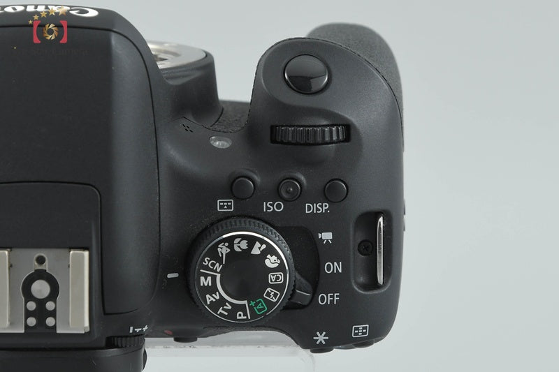 Count 4,898 Canon EOS Kiss X8i / Rebel T6i / 750D 24.2 MP DSLR EF-S 18-55 Lens