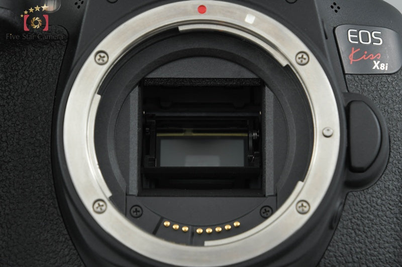 Count 4,898 Canon EOS Kiss X8i / Rebel T6i / 750D 24.2 MP DSLR EF-S 18-55 Lens