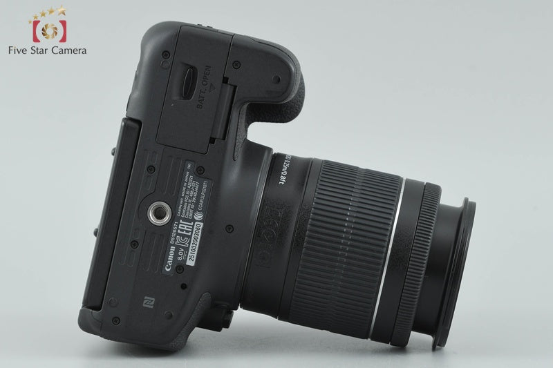 Count 4,898 Canon EOS Kiss X8i / Rebel T6i / 750D 24.2 MP DSLR EF-S 18-55 Lens