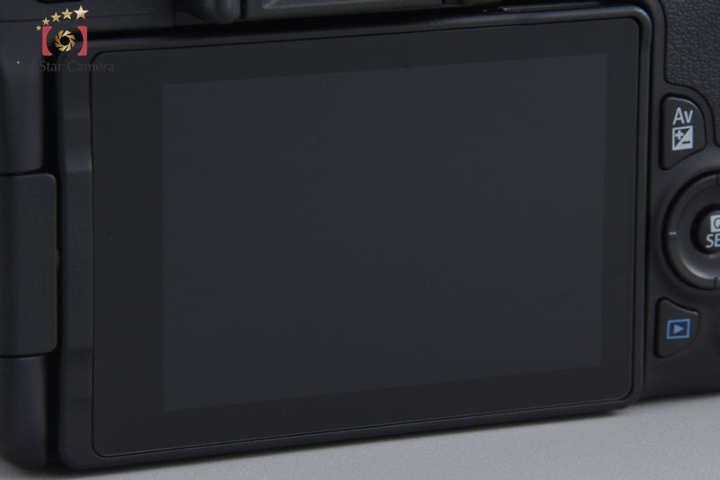 "Count 2,672" Canon EOS Kiss X9 / Rebel SL2 / 200D Black 24.2 MP DSLR 18-55 Lens