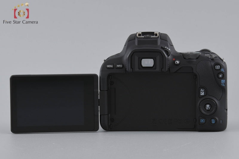 "Count 2,672" Canon EOS Kiss X9 / Rebel SL2 / 200D Black 24.2 MP DSLR 18-55 Lens