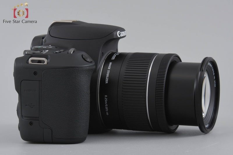 "Count 2,672" Canon EOS Kiss X9 / Rebel SL2 / 200D Black 24.2 MP DSLR 18-55 Lens