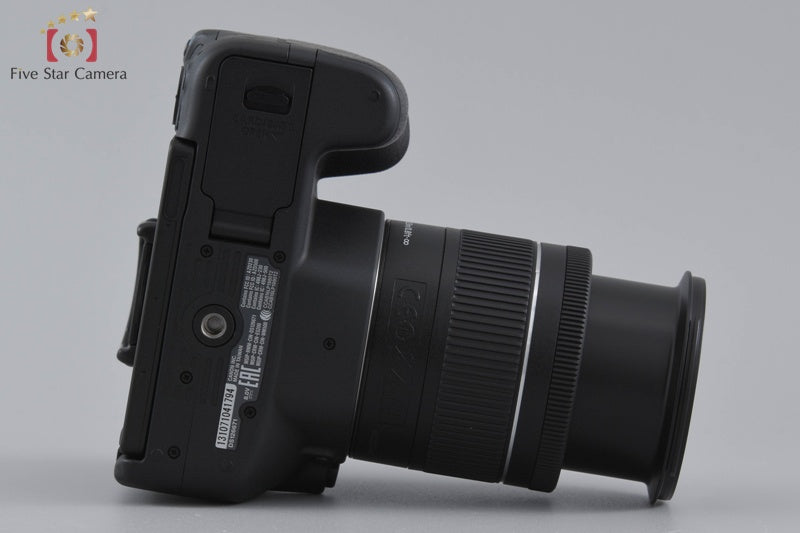 "Count 2,672" Canon EOS Kiss X9 / Rebel SL2 / 200D Black 24.2 MP DSLR 18-55 Lens