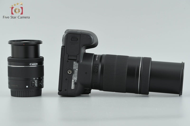 "Count 2,650" Canon EOS Kiss X9 / Rebel SL2 / 200D 24.2 MP 18-55 55-250 Lenses