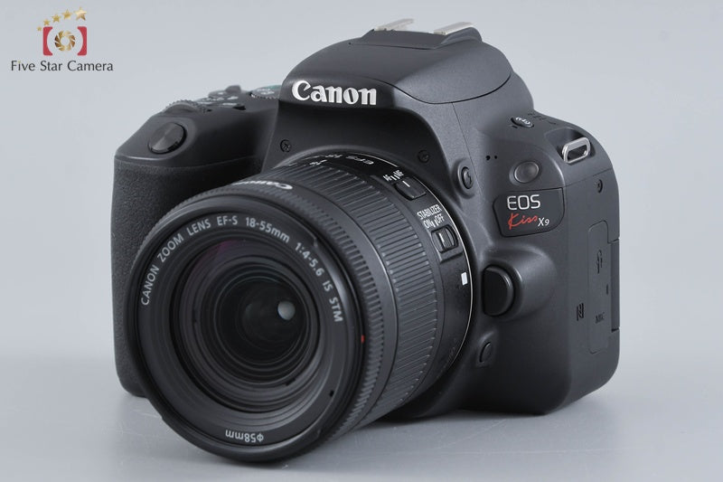 Canon EOS Kiss X9 / Rebel SL2 / 200D 24.2 MP 18-55 55-250 Lenses [Very Good]