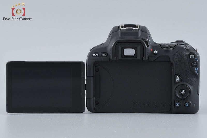 Canon EOS Kiss X9 / Rebel SL2 / 200D 24.2 MP 18-55 55-250 Lenses [Very Good]