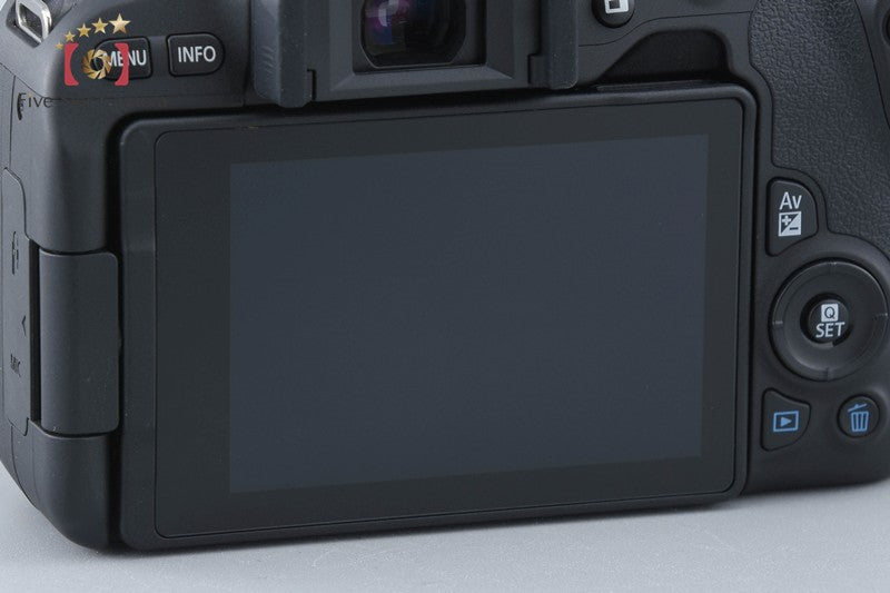 Count 1,487" Canon EOS Kiss X9 / Rebel SL2 / 200D Black 24.2MP 18-55 55-250 Lens