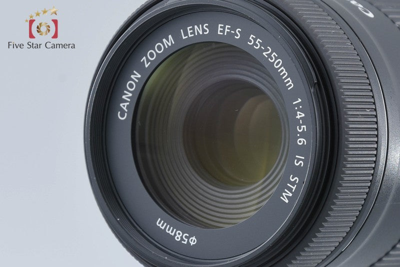 Count 1,487" Canon EOS Kiss X9 / Rebel SL2 / 200D Black 24.2MP 18-55 55-250 Lens