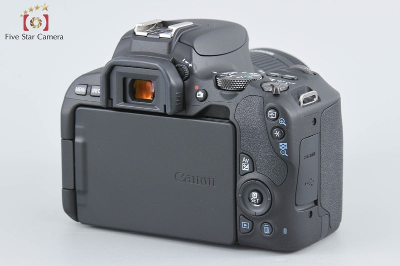 Canon 【中古】Canon キヤノン EOS Kiss X9 ダブルズームキット ブラック シャッター回数僅少 デジタル一眼レフカメラ