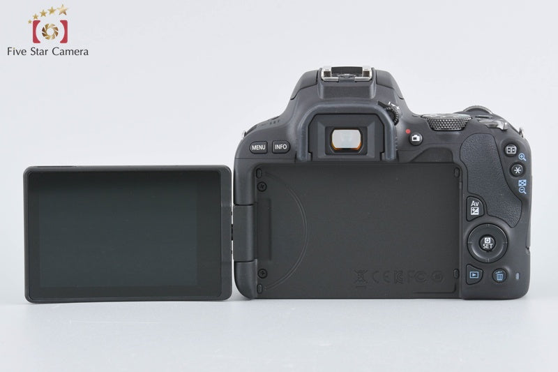 Canon 【中古】Canon キヤノン EOS Kiss X9 ダブルズームキット ブラック シャッター回数僅少 デジタル一眼レフカメラ