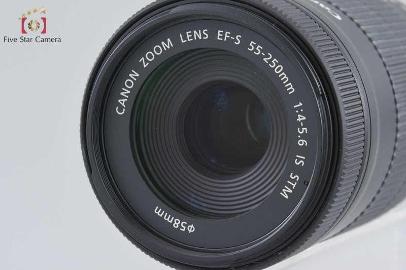 Canon EOS Kiss X9i / Rebel T7i / 800D 24.2 MP DSLR 18-55 55-250 Lenses