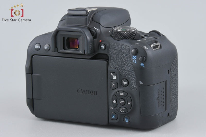 Canon EOS Kiss X9i / Rebel T7i / 800D 24.2 MP DSLR 18-55 55-250 Lenses