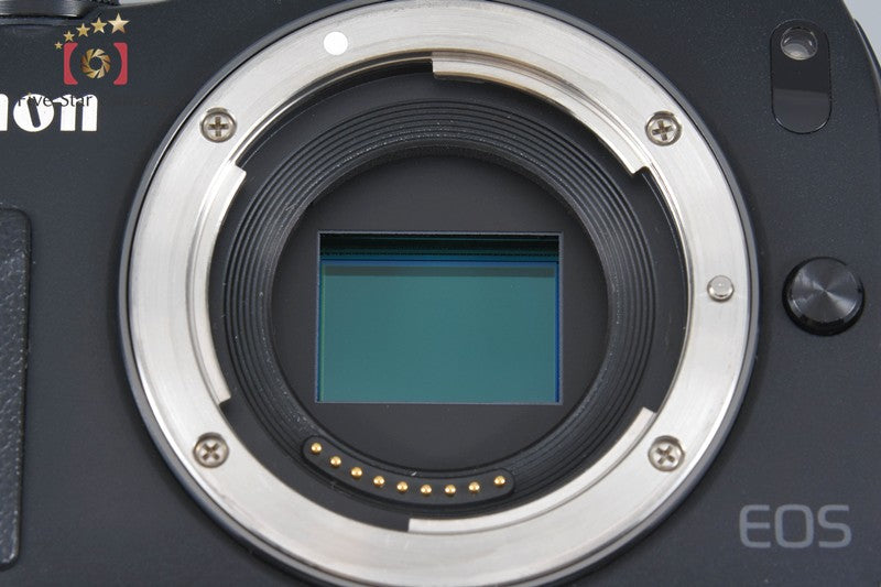 Canon EOS M Black 18.0 MP Mirrorless Camera EF-M 18-55 IS STM Lens [Very Good]