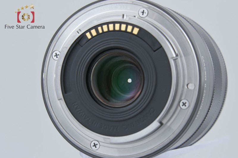 Canon EOS M Black 18.0 MP Mirrorless Camera EF-M 18-55 IS STM Lens [Very Good]