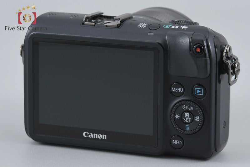 Canon EOS M Black 18.0 MP Mirrorless Camera EF-M 18-55 IS STM Lens [Very Good]
