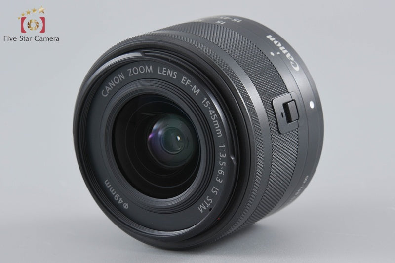 Canon EOS M10 Black 18.0 MP Digital Mirrorless Camera 15-45 Lens w/ Box