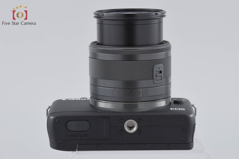 Canon EOS M10 Black 18.0 MP Digital Mirrorless Camera 15-45 Lens w/ Box