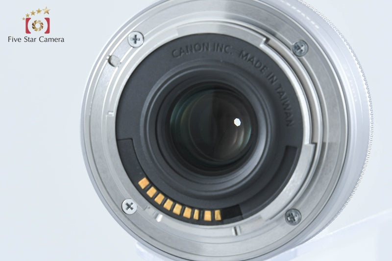 Canon EOS M10 White 18.0MP Digital Mirrorless Camera 15-45 22 Lenses [Very Good]