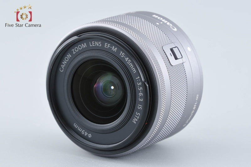 Canon EOS M10 White 18.0 MP Digital Mirrorless Camera 15-45 Lens [Excellent]