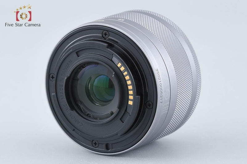 Canon EOS M10 White 18.0 MP Digital Mirrorless Camera 15-45 Lens [Excellent]