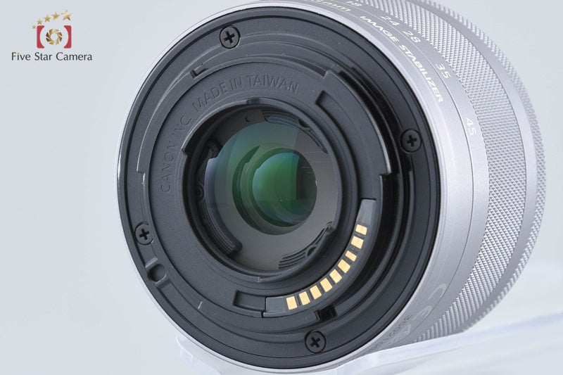 Canon EOS M10 White 18.0 MP Digital Mirrorless Camera 15-45 Lens [Excellent]