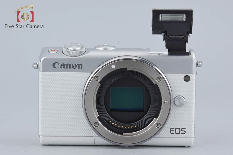 Canon EOS M100 White 24.2 MP Digital Mirrorless Camera Body [Near Mint]