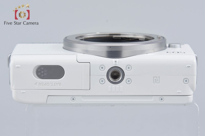 Canon EOS M100 White 24.2 MP Digital Mirrorless Camera Body [Near Mint]