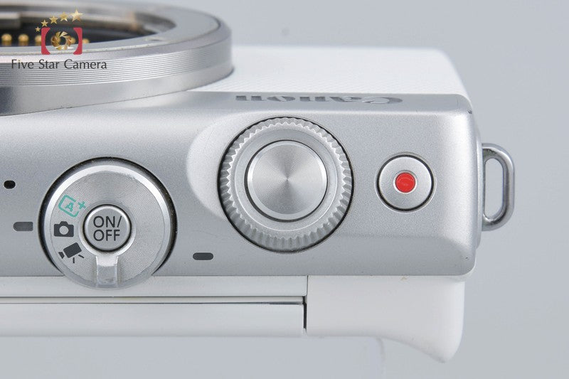 Canon EOS M100 White 24.2 MP Digital Mirrorless Camera Body [Near Mint]