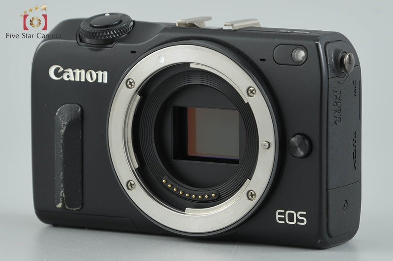 Canon EOS M2 Black 18.0 MP Digital Mirrorless Camera Body [Very Good]