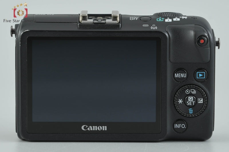 Canon EOS M2 Black 18.0 MP Digital Mirrorless Camera Body [Very Good]