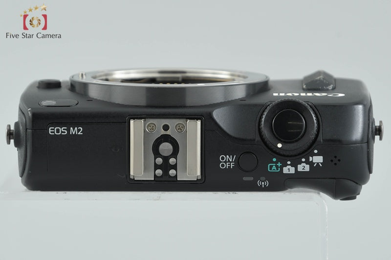 Canon EOS M2 Black 18.0 MP Digital Mirrorless Camera Body [Very Good]