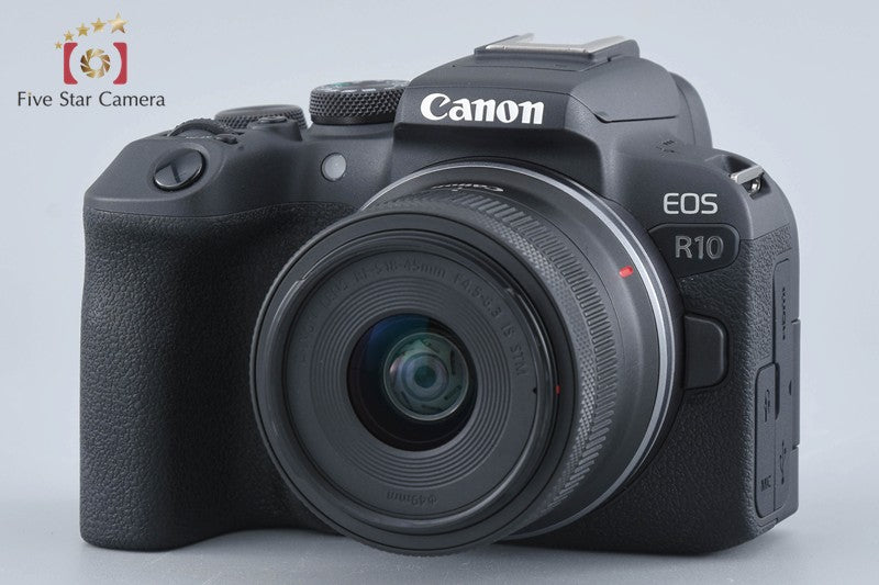 Canon EOS R10 24.2 MP Mirrorless Digital Camera RF-S 18-45 IS STM Lens w/ Box