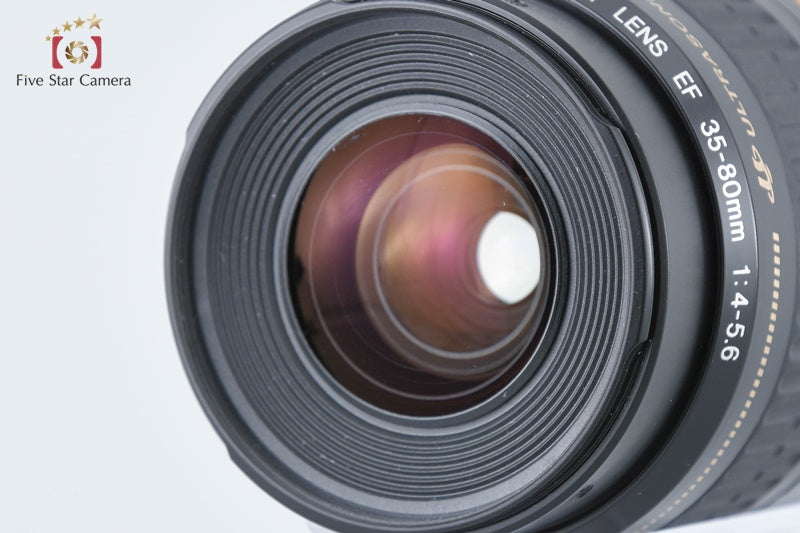 Canon EOS REBEL XS 35mm SLR Film Camera EF 35-80 80-200 Lenses