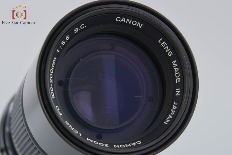 Canon FD 100-200mm f/5.6 S.C. [Very Good]