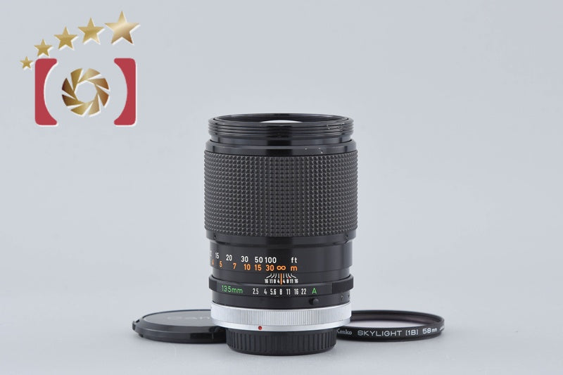 Canon FD 135mm f/2.5 S.C.