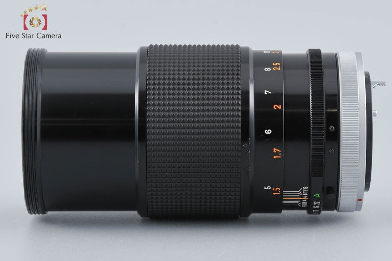 Canon FD 135mm f/2.5 S.C.