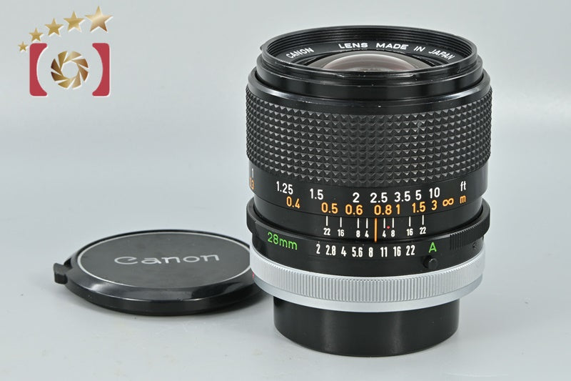 Canon FD 28mm f/2 S.S.C.