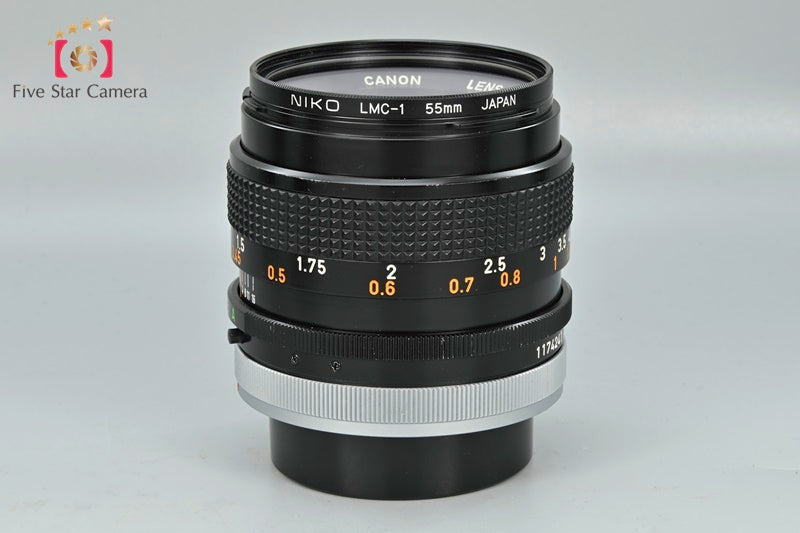 Canon FD 50mm f/1.4 S.S.C